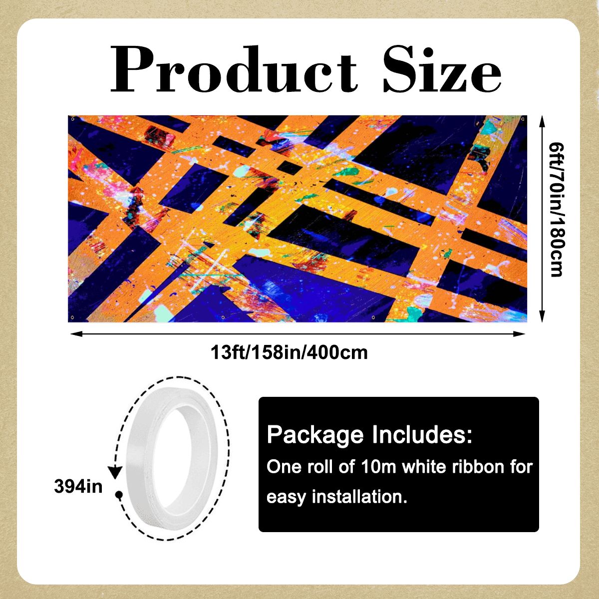 Gavin Scott Garage Door Banner Backdrop