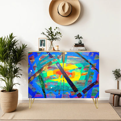 Gavin Scott Wooden Sideboard Cabinet