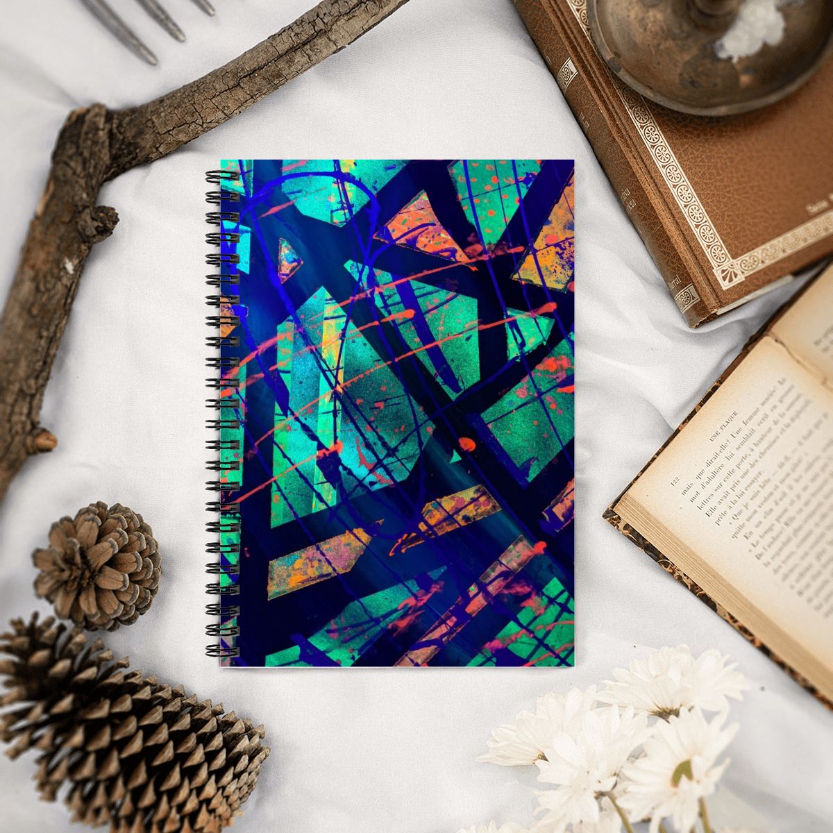 Gavin Scott Spiral Notebook