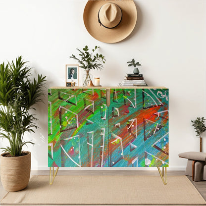 Gavin Scott Wooden Sideboard Cabinet