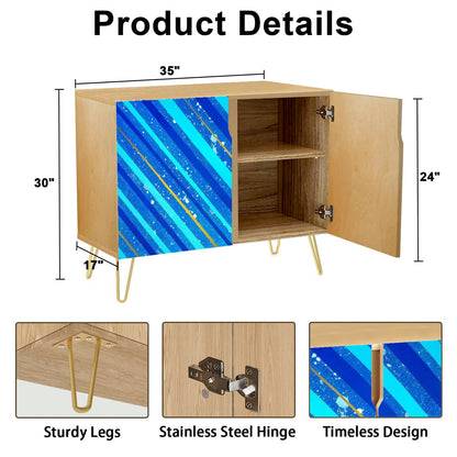 Gavin Scott Wooden Sideboard Cabinet