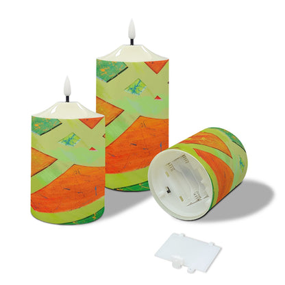 Gavin Scott Flameless Candles w/Remote (Set of 3)