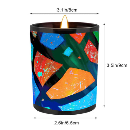 Gavin Scott Scented Black Jar Candle (6oz)