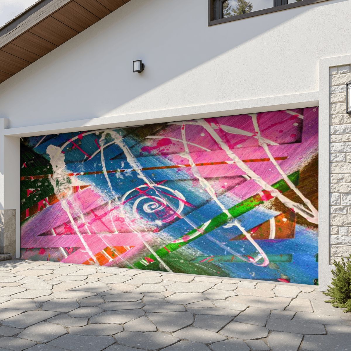 Gavin Scott Garage Door Banner Backdrop