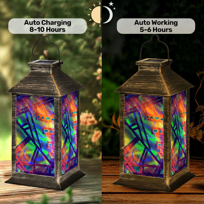 Gavin Scott Solar Powered Indoor/Outdoor Lantern