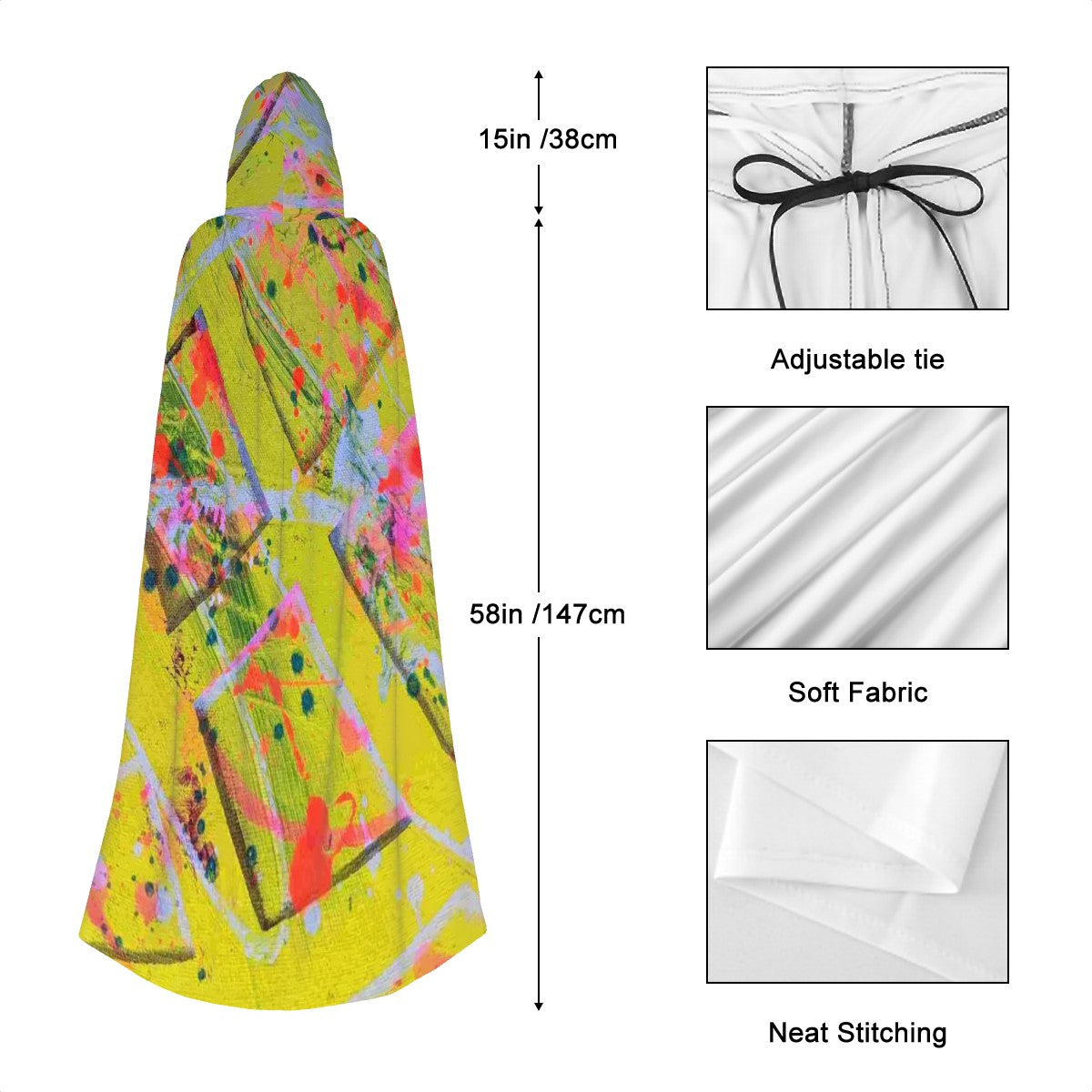 Gavin Scott Hooded Cloak