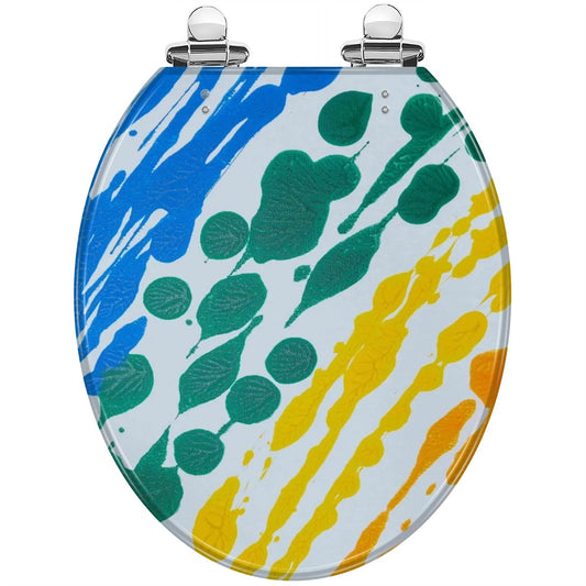 Gavin Scott Round Toilet Seat w/Matching Soft-close Lid (O-Shape)