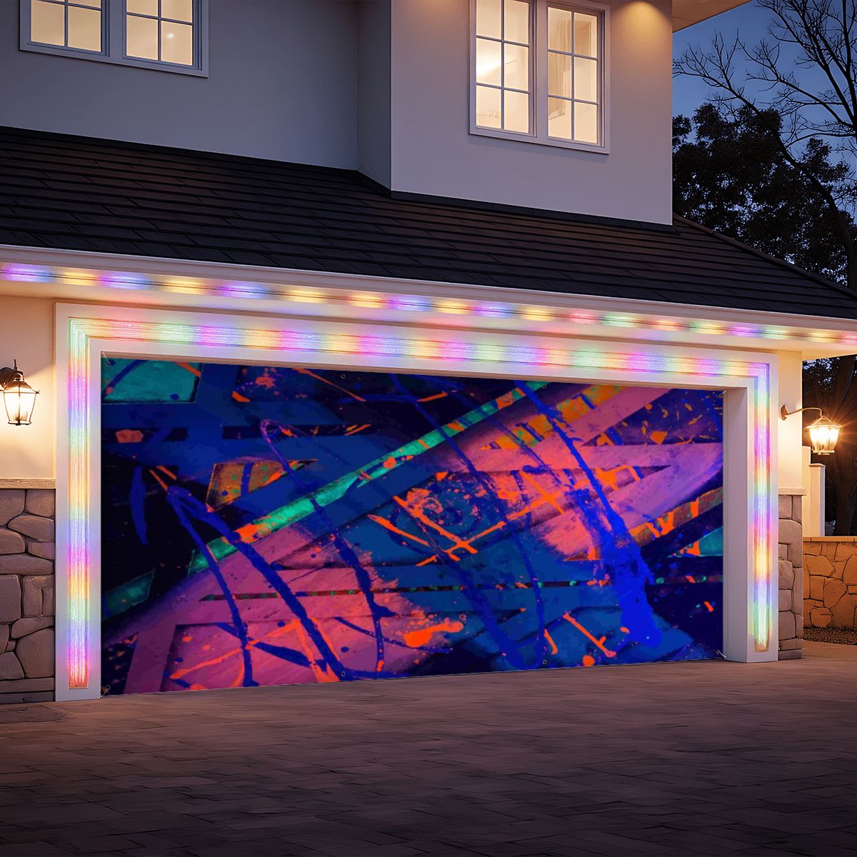 Gavin Scott Garage Door Banner Backdrop