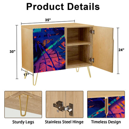 Gavin Scott Wooden Sideboard Cabinet