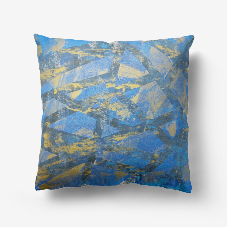 Gavin Scott Velvet Throw Pillow with Hypoallergenic Insert or Cover Only Option (3 Sizes)