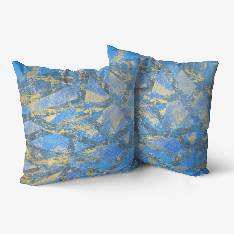 Gavin Scott Velvet Throw Pillow with Hypoallergenic Insert or Cover Only Option (3 Sizes)