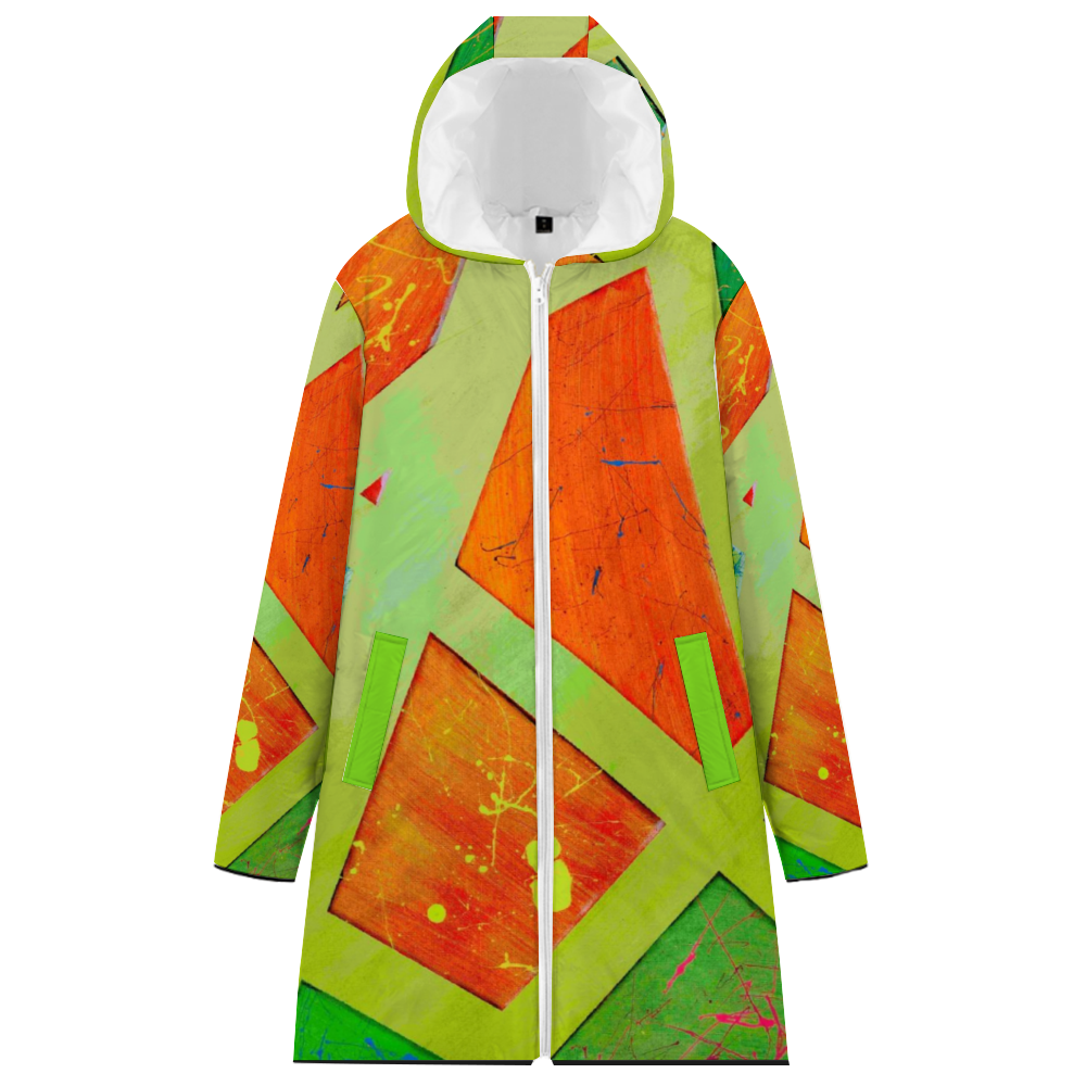 Gavin Scott Waterproof Hooded Full-Zip Bubble Coat (Genderless S-7XL)