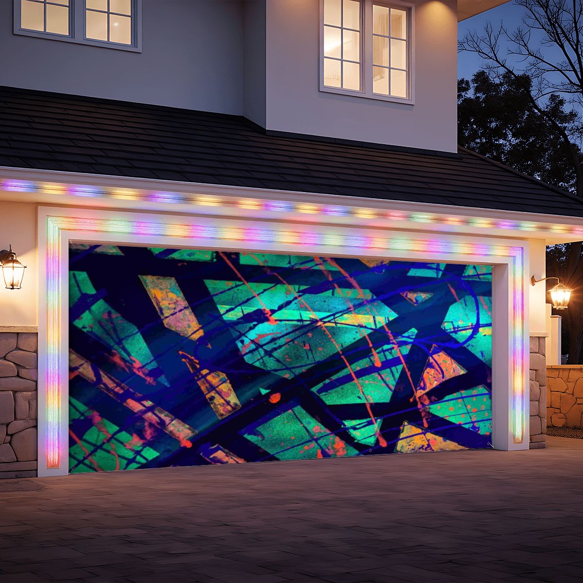 Gavin Scott Garage Door Banner Backdrop