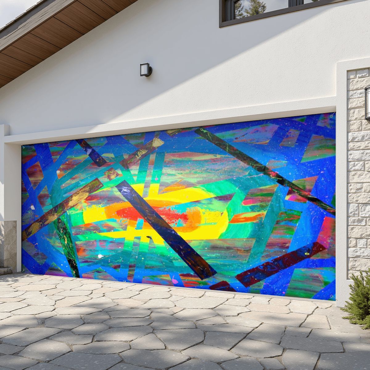 Gavin Scott Garage Door Banner Backdrop