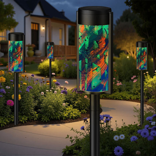 Gavin Scott Adjustable Outdoor Solar Lights (set of 4)