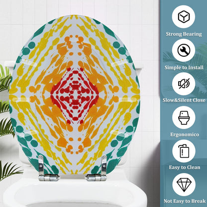 Gavin Scott Universal Toilet Seat w/Matching Soft-close Lid