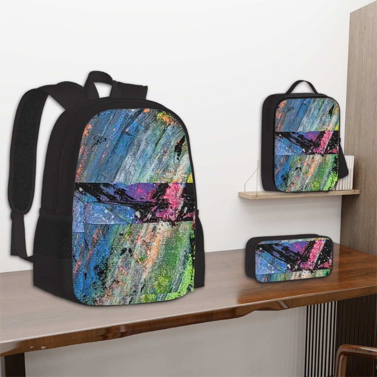 Gavin Scott Work & Play Bag Bundle (Backpack, Lunch Bag, & Pencil Pouch)
