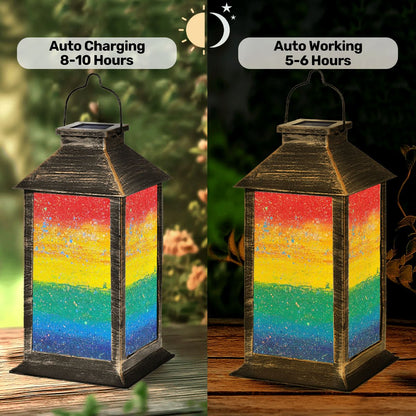 Gavin Scott Solar Powered Indoor/Outdoor Lantern