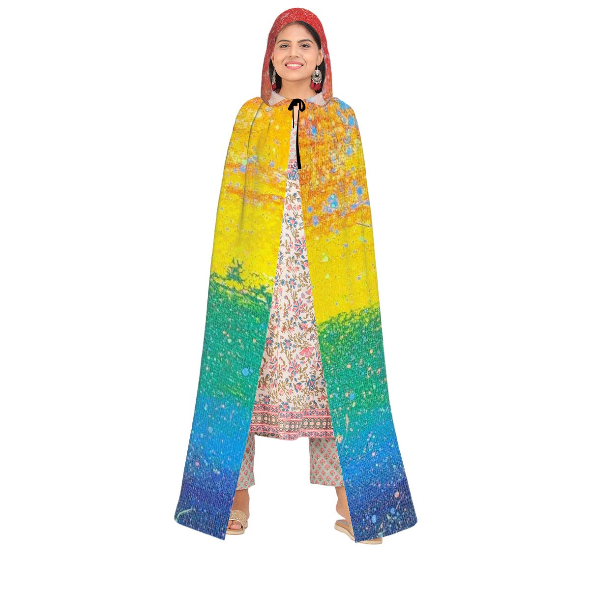 Gavin Scott Hooded Cloak