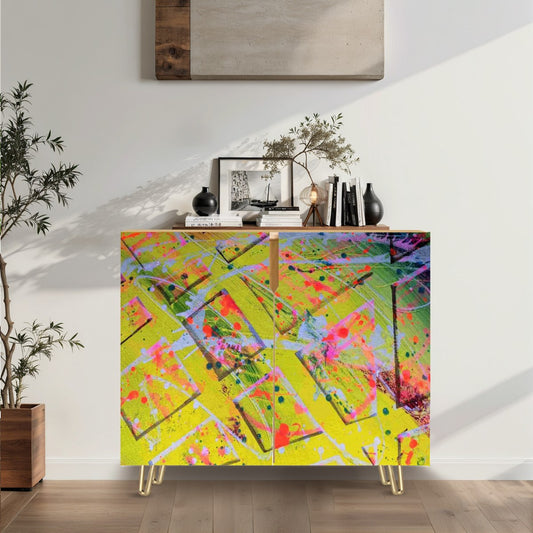 Gavin Scott Wooden Sideboard Cabinet