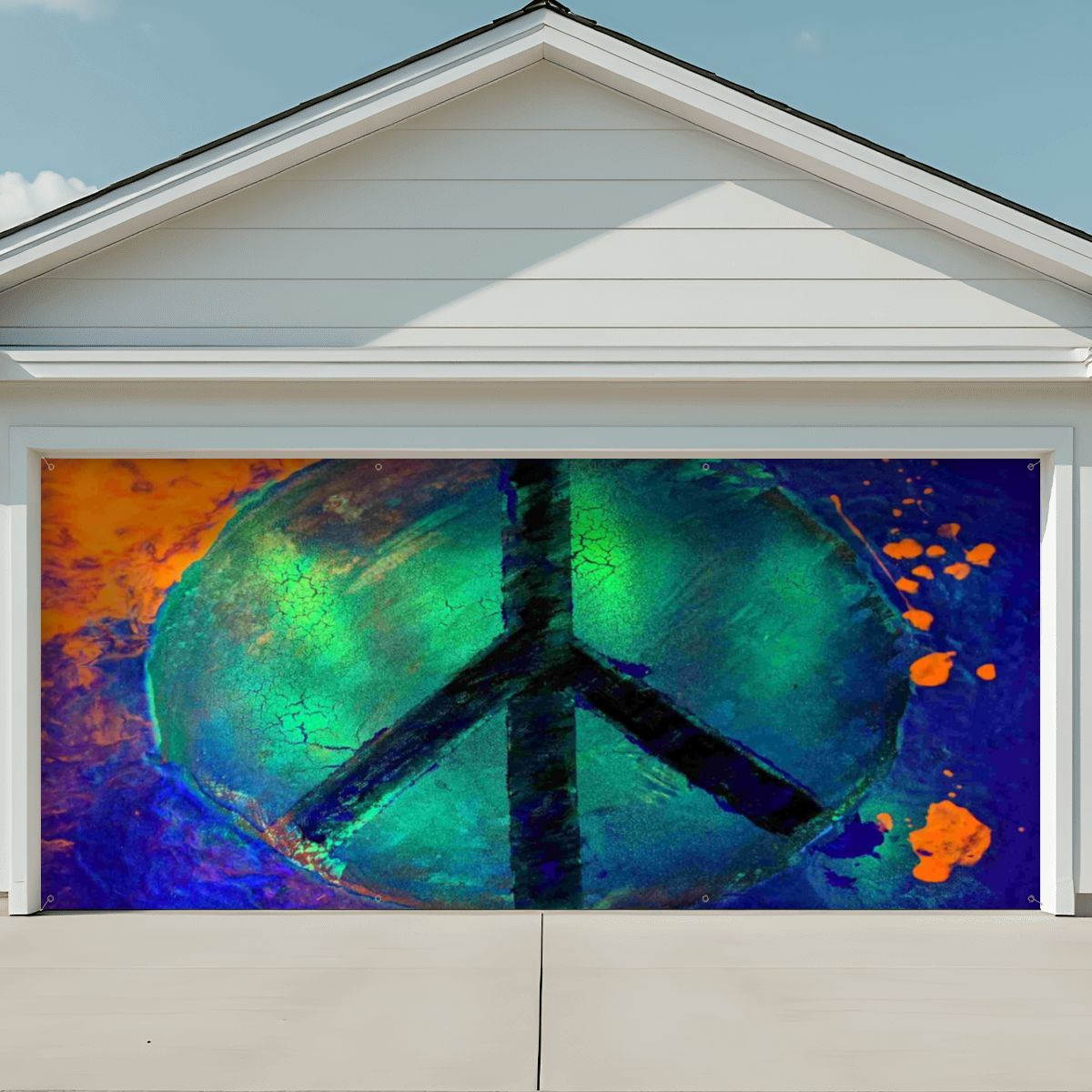 Gavin Scott Garage Door Banner Backdrop