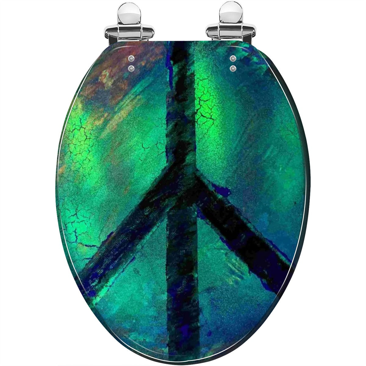 Gavin Scott Elongated Toilet Seat w/Matching Soft-close Lid (V-Shape)