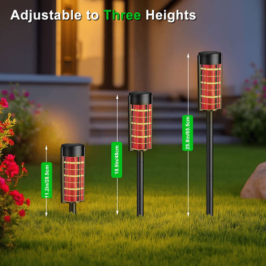 Gavin Scott Adjustable Outdoor Solar Lights (set of 4)