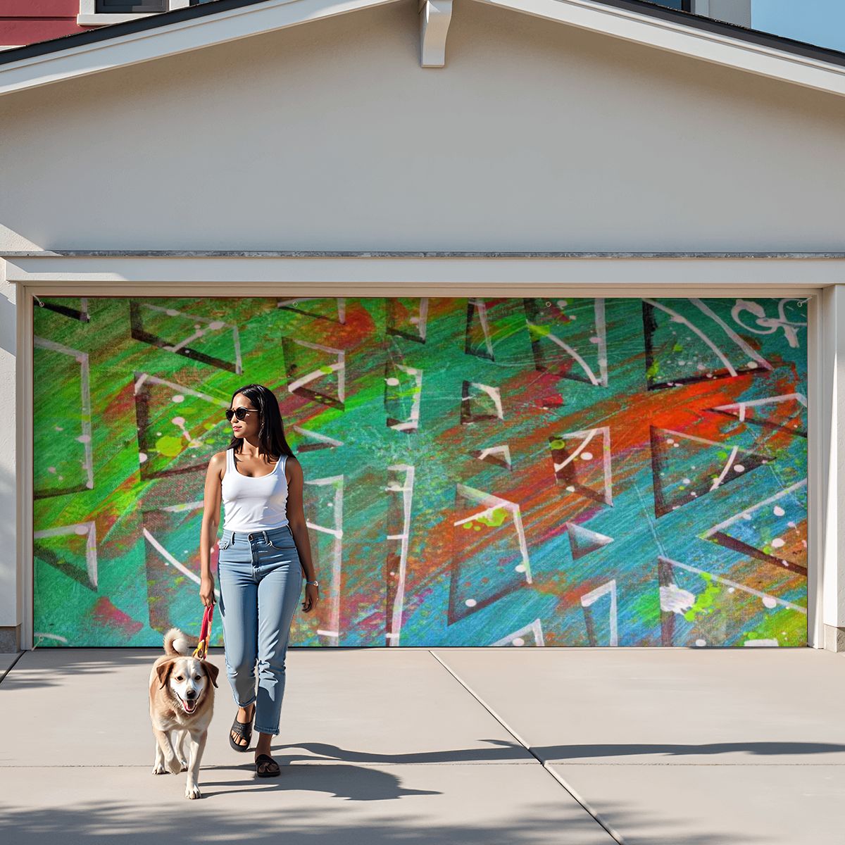 Gavin Scott Garage Door Banner Backdrop