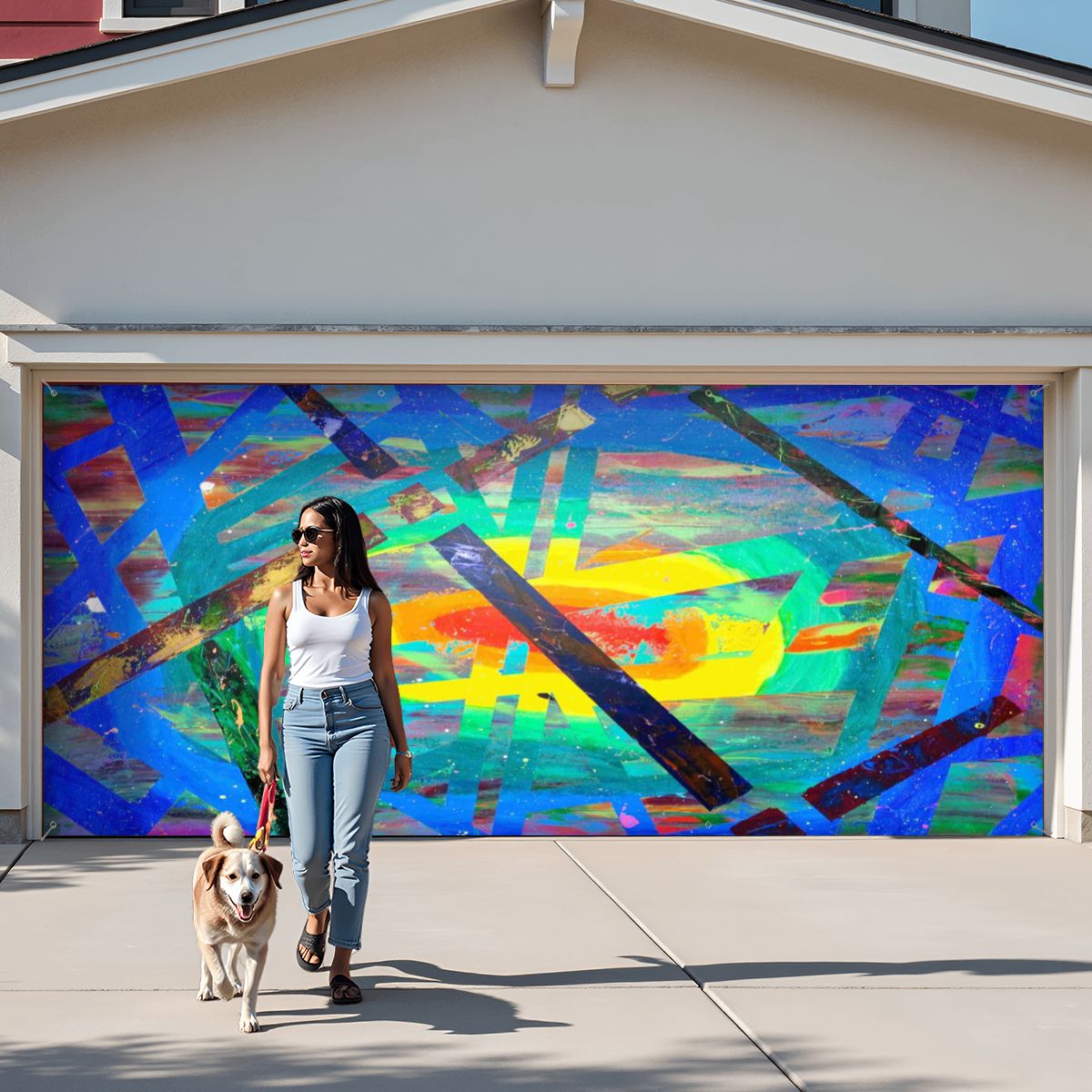 Gavin Scott Garage Door Banner Backdrop