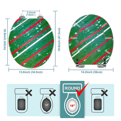 Gavin Scott Universal Toilet Seat w/Matching Soft-close Lid