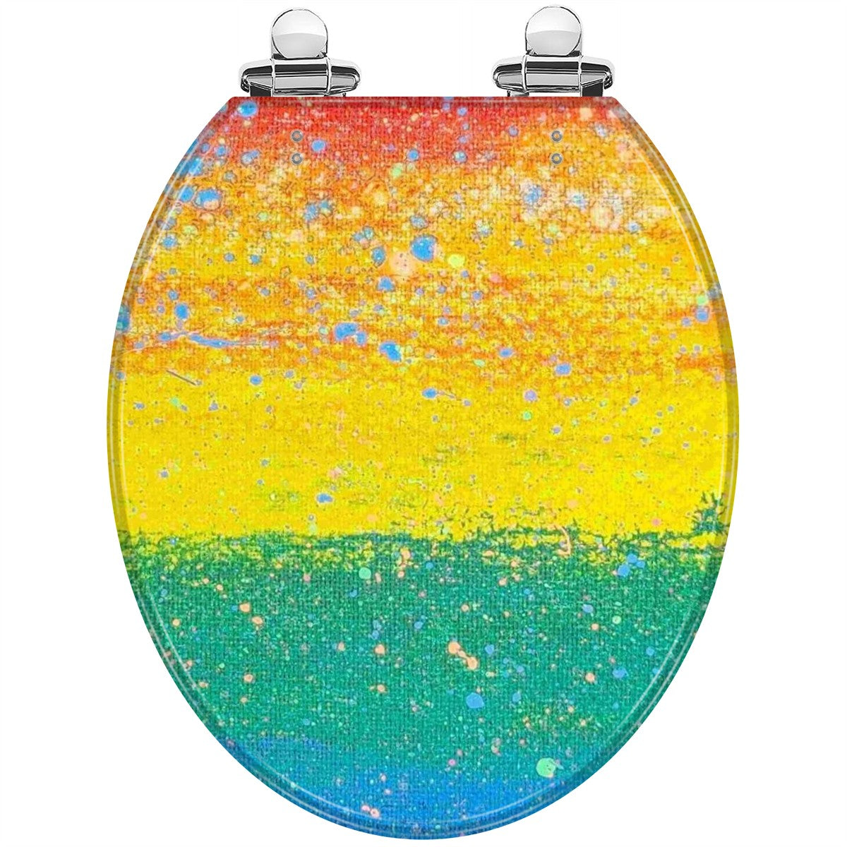 Gavin Scott PRIDE Universal Toilet Seat w/Matching Soft-close Lid