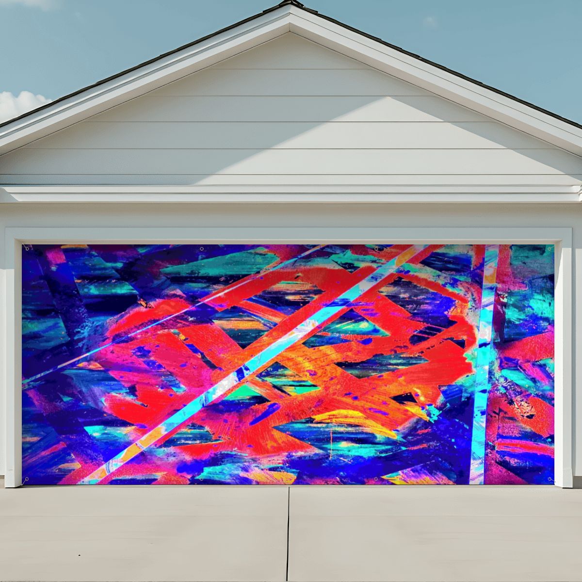 Gavin Scott Garage Door Banner Backdrop