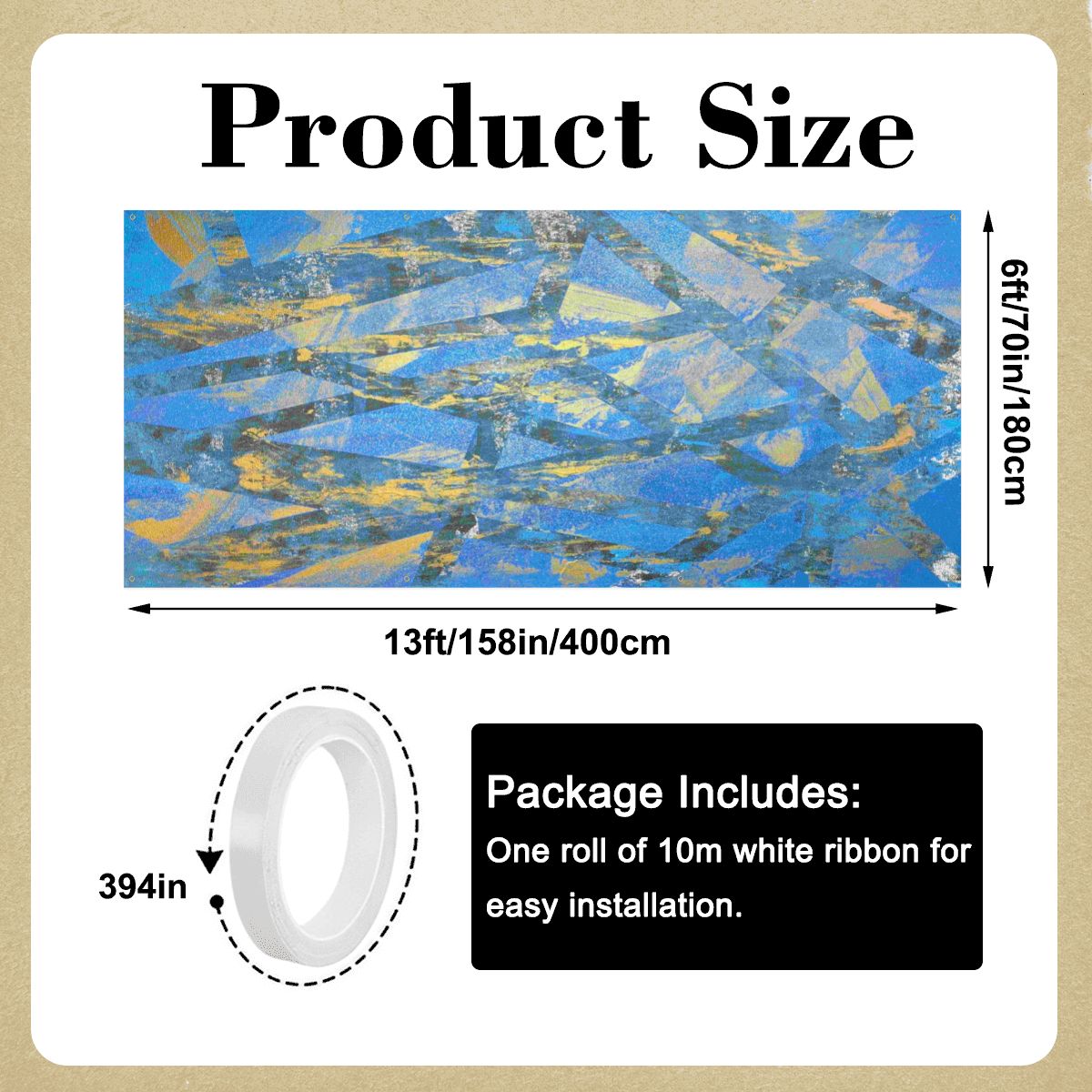 Gavin Scott Garage Door Banner Backdrop