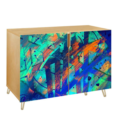 Gavin Scott Wooden Sideboard Cabinet