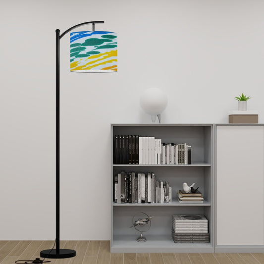 Gavin Scott Arc Floor Lamp w/Remote