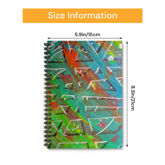 Gavin Scott Spiral Notebook