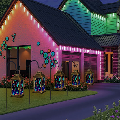 Gavin Scott Solar Powered Indoor/Outdoor Lantern