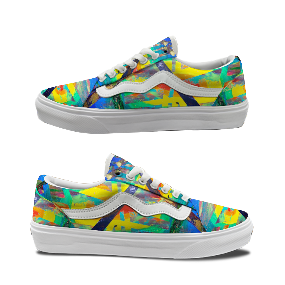 Gavin Scott Low Top Canvas Sneakers