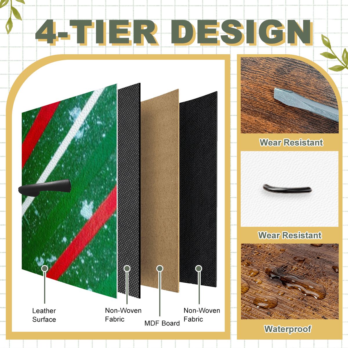 Gavin Scott TV Stand w/5 Drawer Dresser & Charging Station