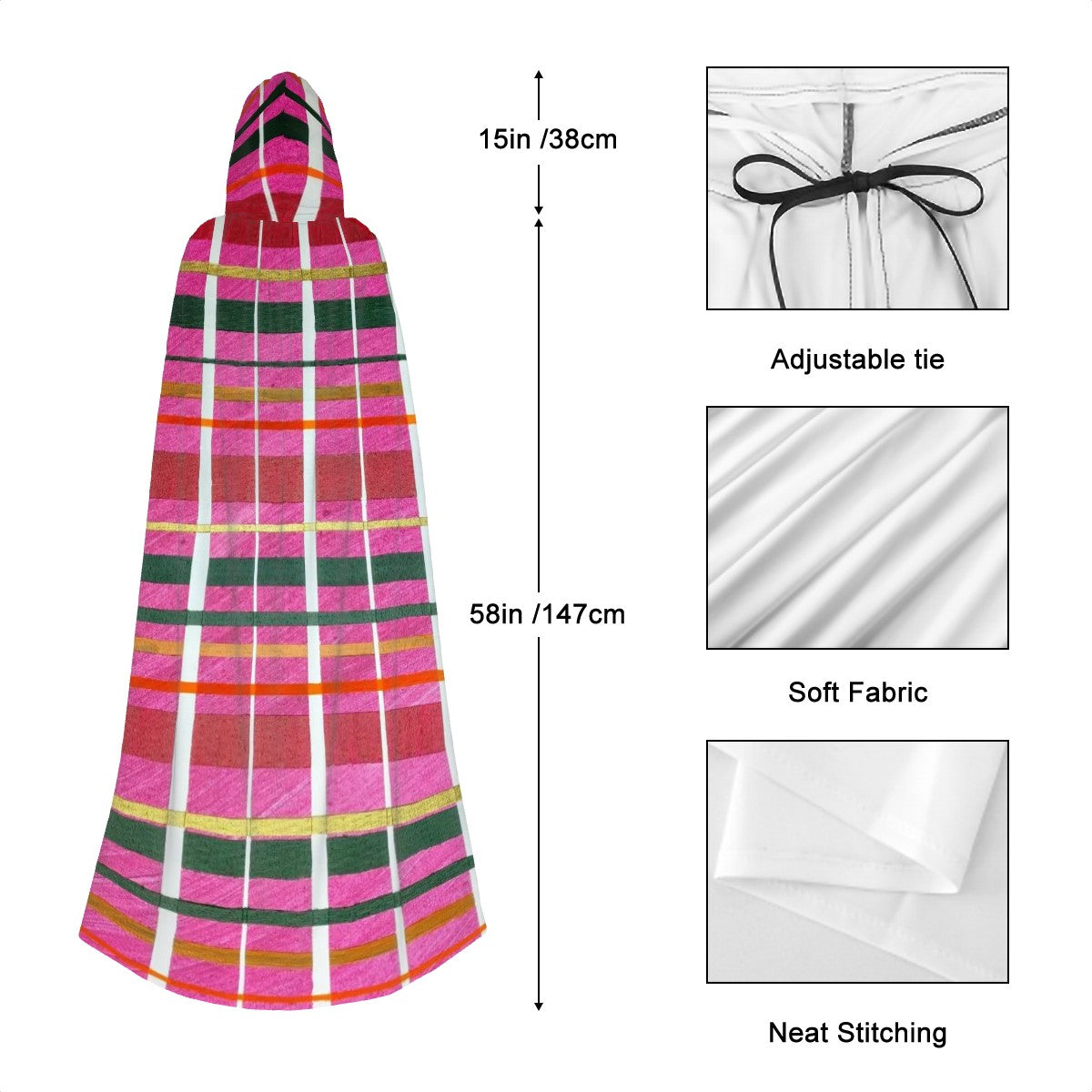 Gavin Scott Hooded Cloak