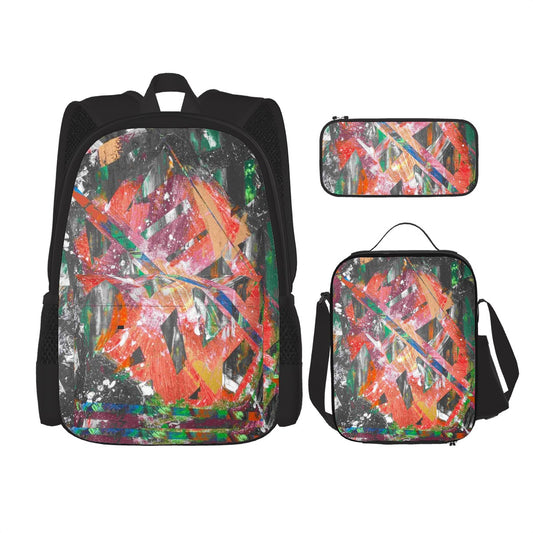 Gavin Scott Work & Play Bag Bundle (Backpack, Lunch Bag, & Pencil Pouch)