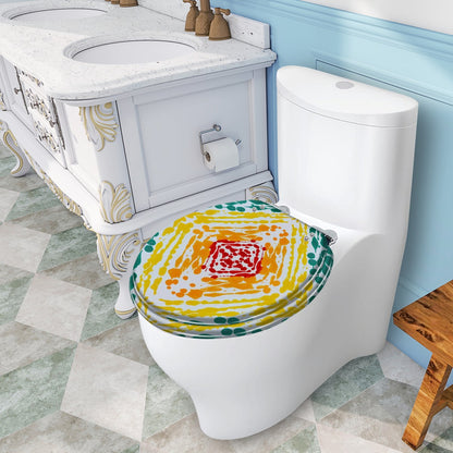 Gavin Scott Universal Toilet Seat w/Matching Soft-close Lid