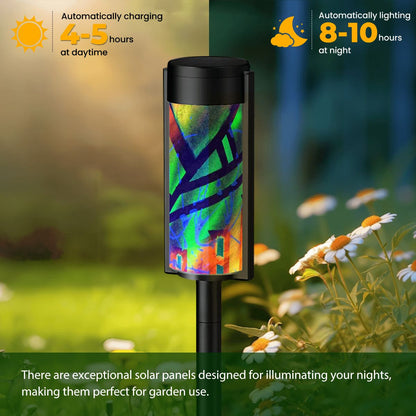 Gavin Scott Adjustable Outdoor Solar Lights (set of 4)