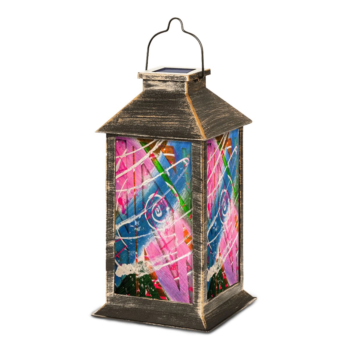 Gavin Scott Solar Powered Indoor/Outdoor Lantern
