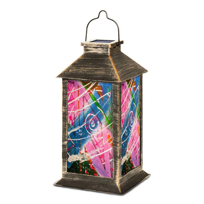 Gavin Scott Solar Powered Indoor/Outdoor Lantern