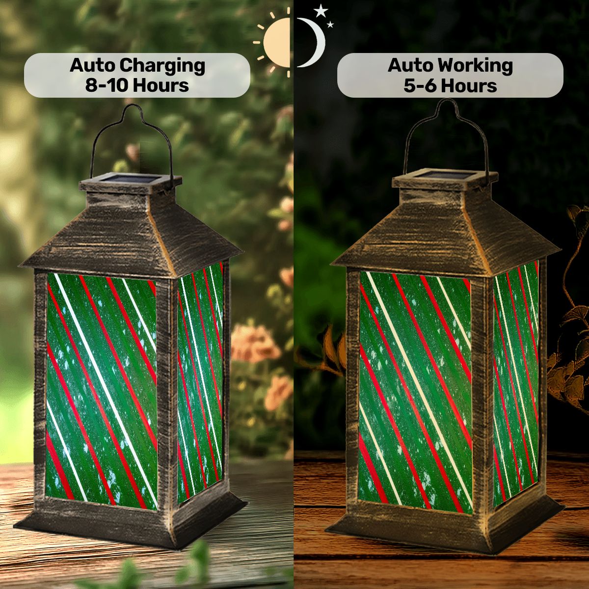 Gavin Scott Solar Powered Indoor/Outdoor Lantern