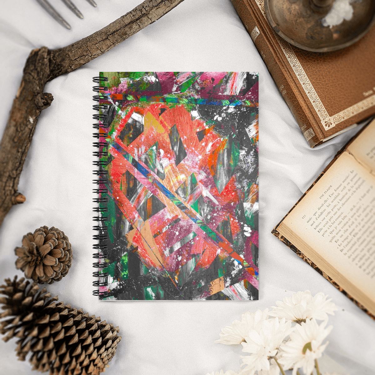 Gavin Scott Spiral Notebook