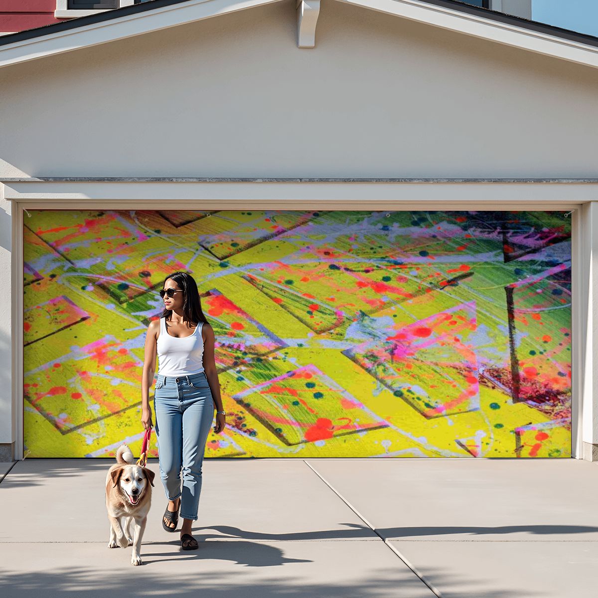 Gavin Scott Garage Door Banner Backdrop