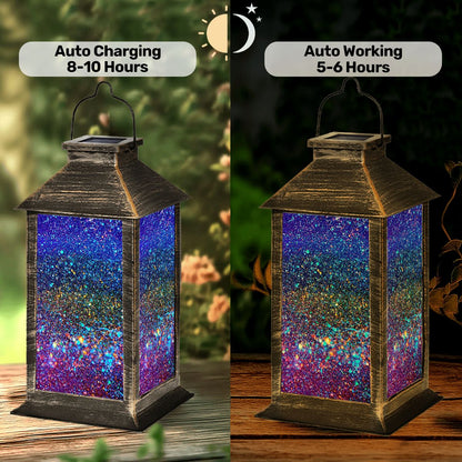 Gavin Scott Solar Powered Indoor/Outdoor Lantern