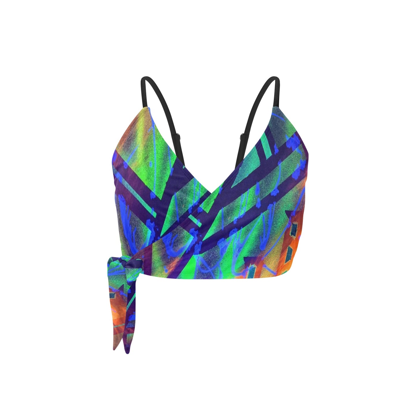 Gavin Scott Side Knot Bikini Top (Femme S-2XL)